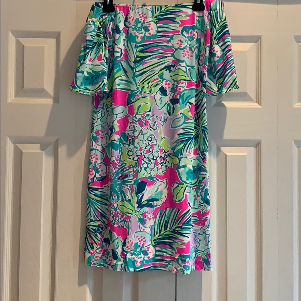 Lilly Pulitzer Off Shoulder Dress